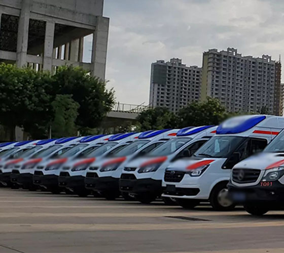 丹寨县服务车队展示